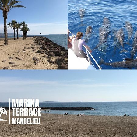 Appartamento Marina Terrace Mandelieu Esterno foto