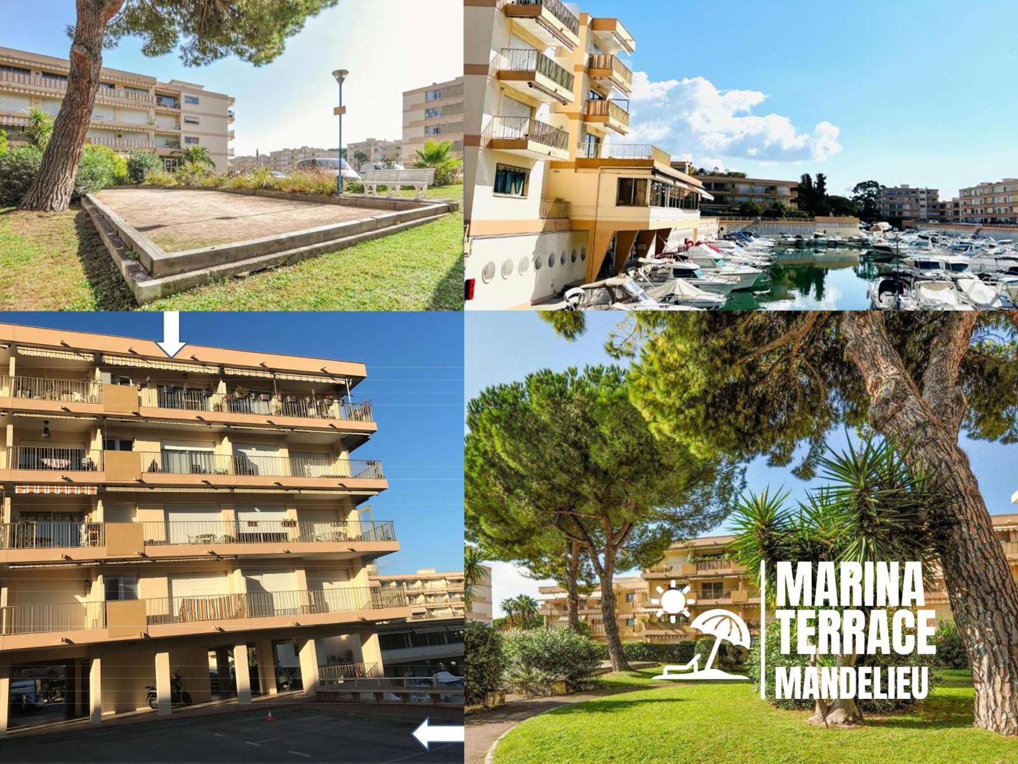 Appartamento Marina Terrace Mandelieu Esterno foto