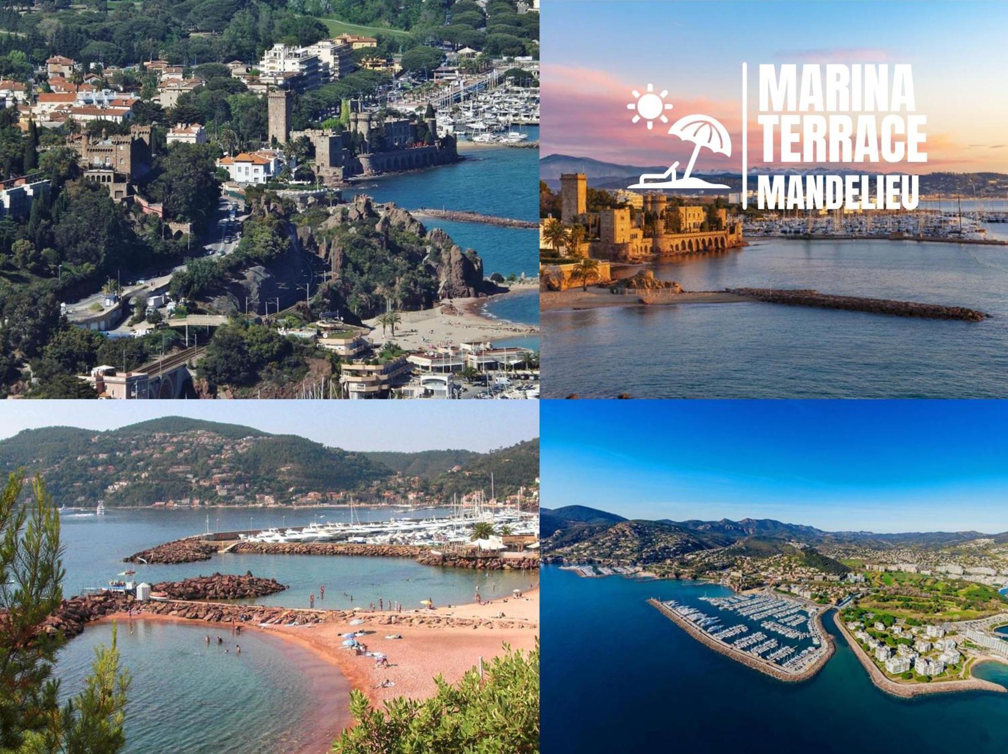 Appartamento Marina Terrace Mandelieu Esterno foto