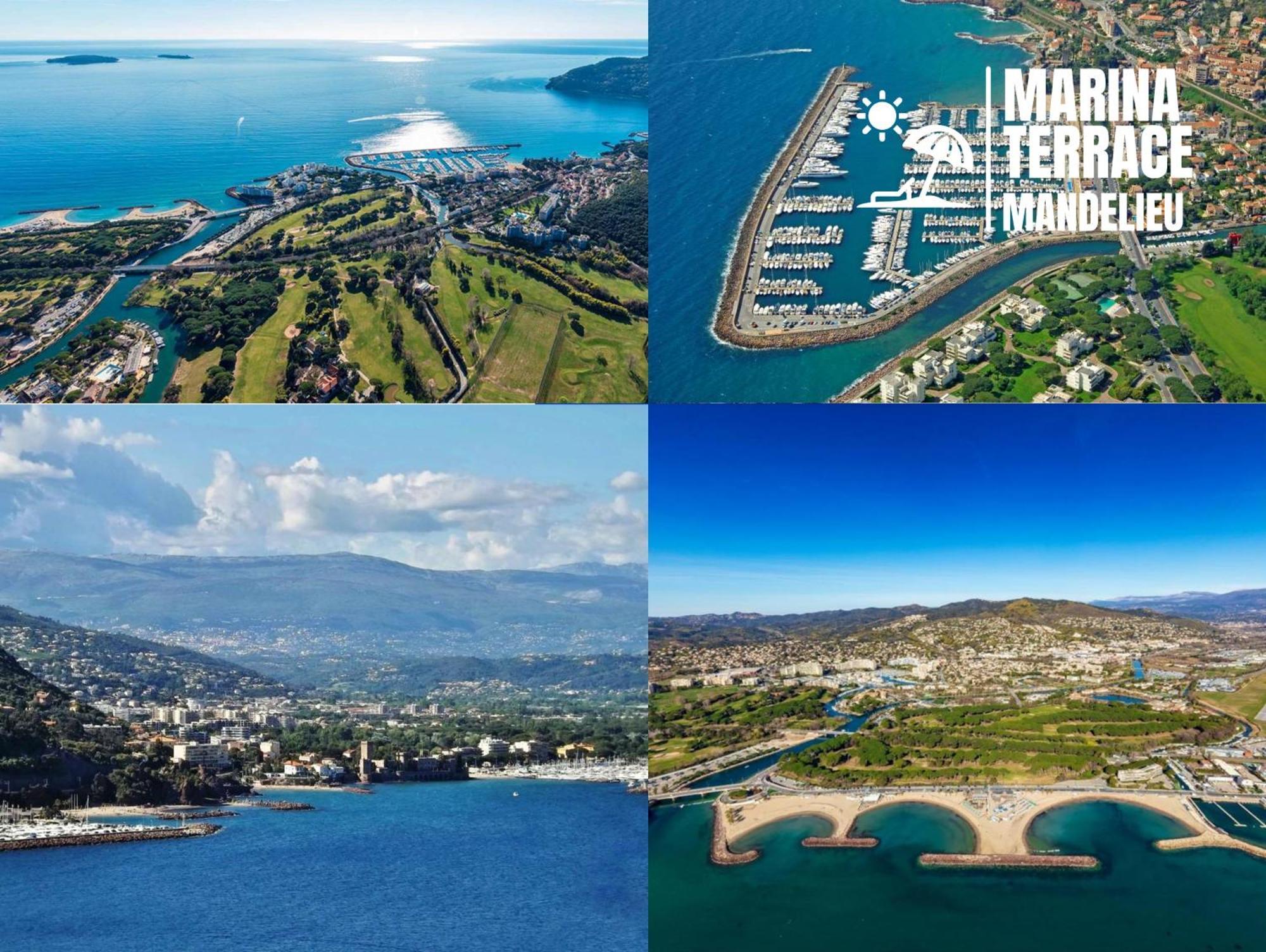 Appartamento Marina Terrace Mandelieu Esterno foto