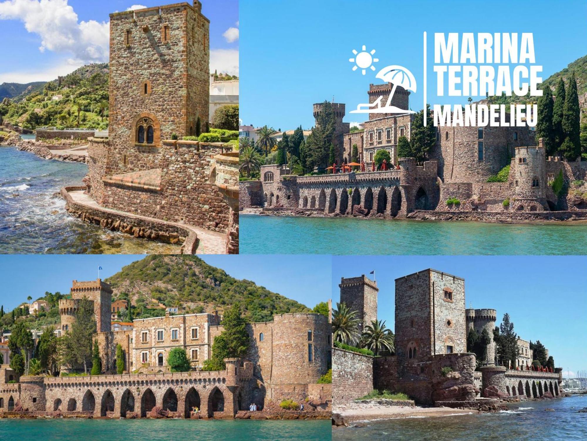 Appartamento Marina Terrace Mandelieu Esterno foto