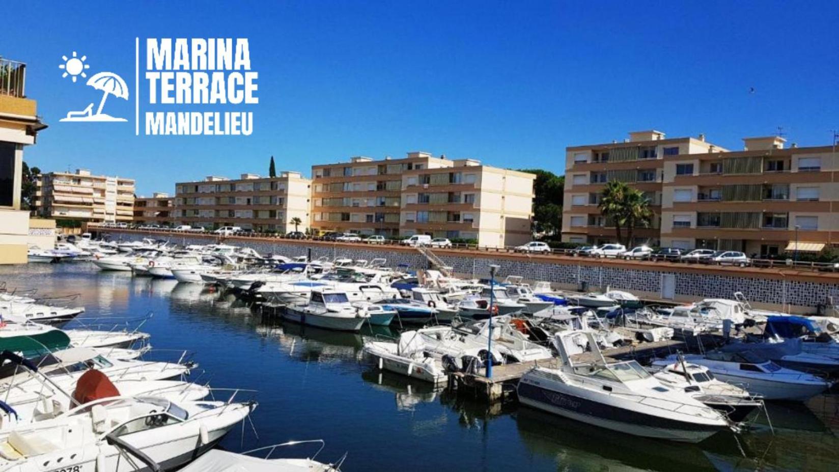 Appartamento Marina Terrace Mandelieu Esterno foto