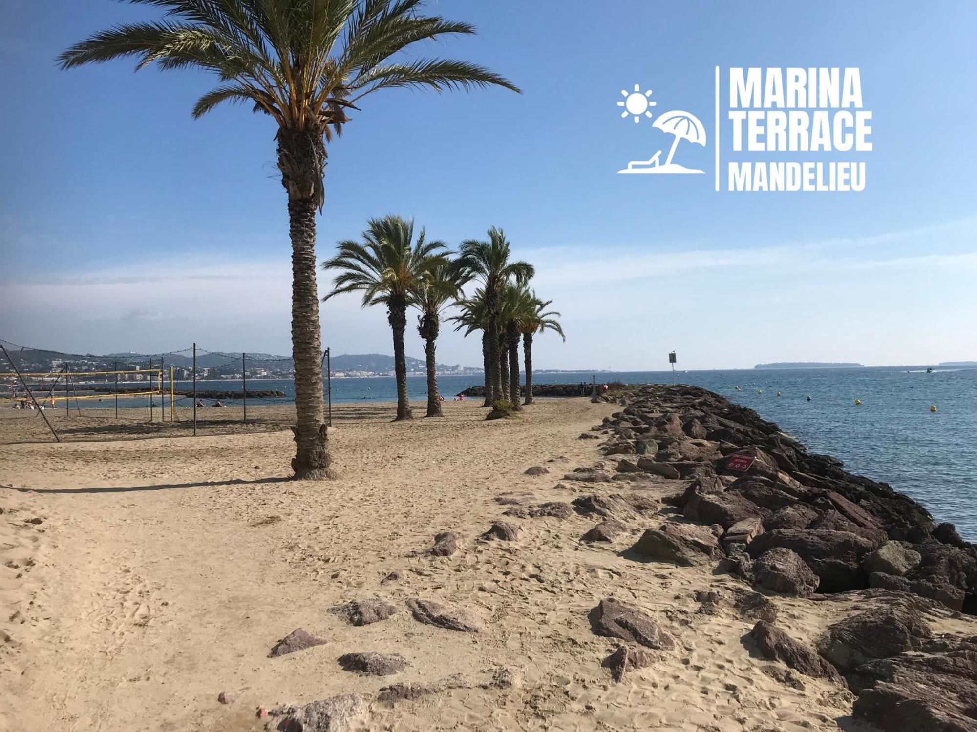 Appartamento Marina Terrace Mandelieu Esterno foto
