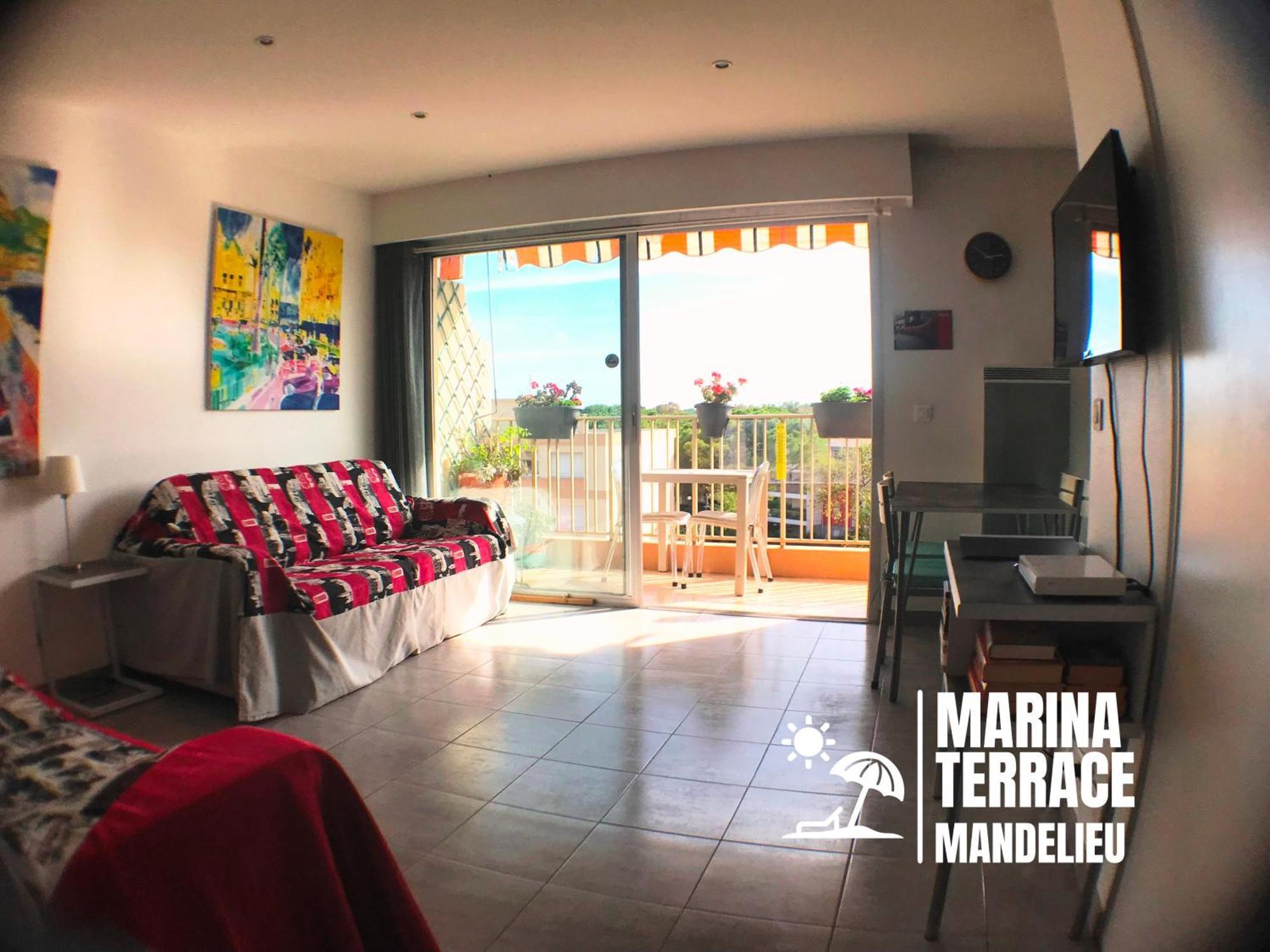 Appartamento Marina Terrace Mandelieu Esterno foto