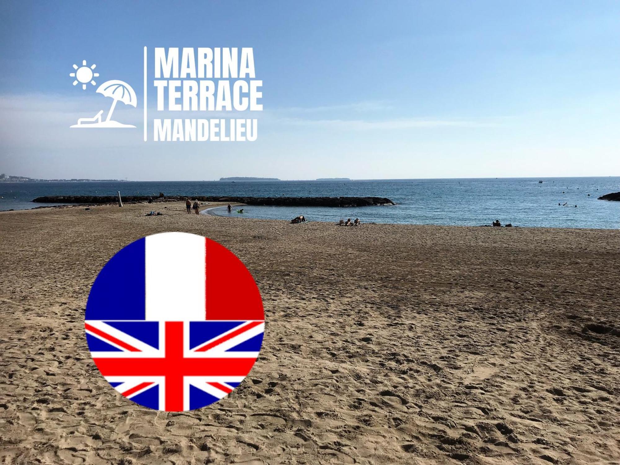 Appartamento Marina Terrace Mandelieu Esterno foto